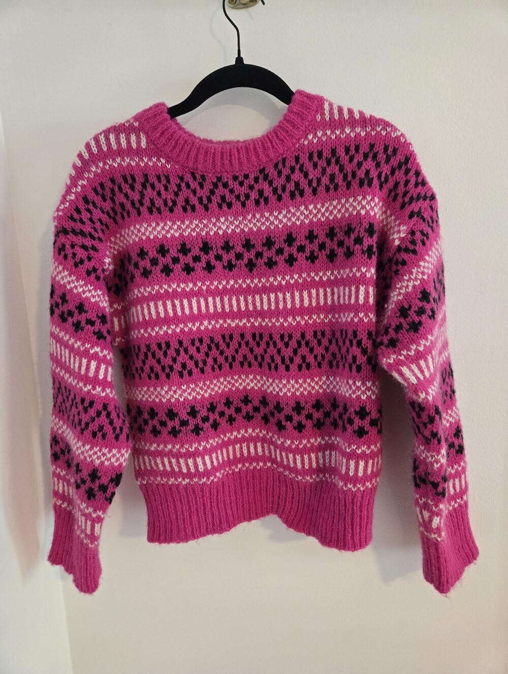 Primark Pink Fairisle Sweater